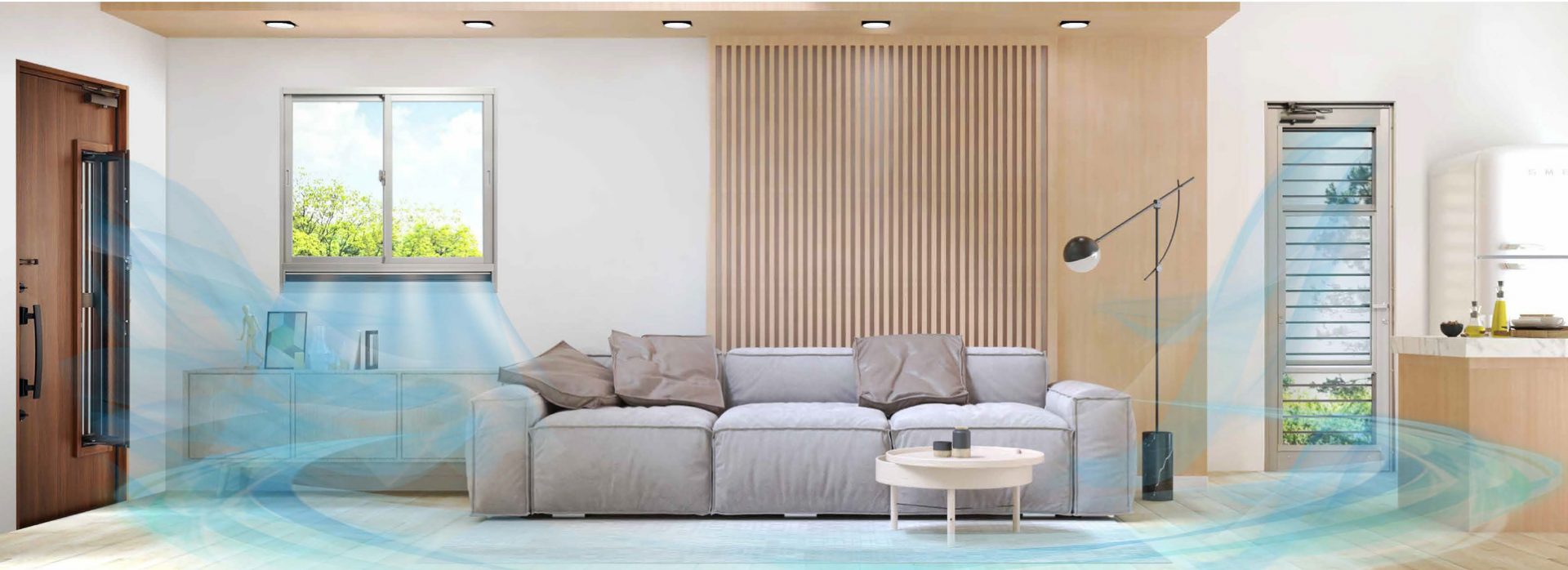 ประตูระบายอากาศ Tostem