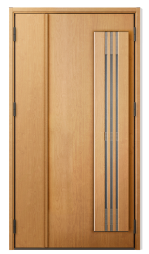 ประตูลายไม้ระบายอากาศ