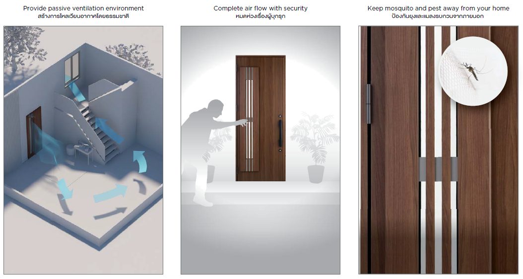 จุดเด่นของประตูลายไม้เจียสต้า