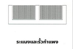 ระแนงและรั้วกำแพง