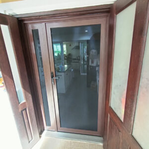 งานติดตั้งมุ้งลวดนิรภัย