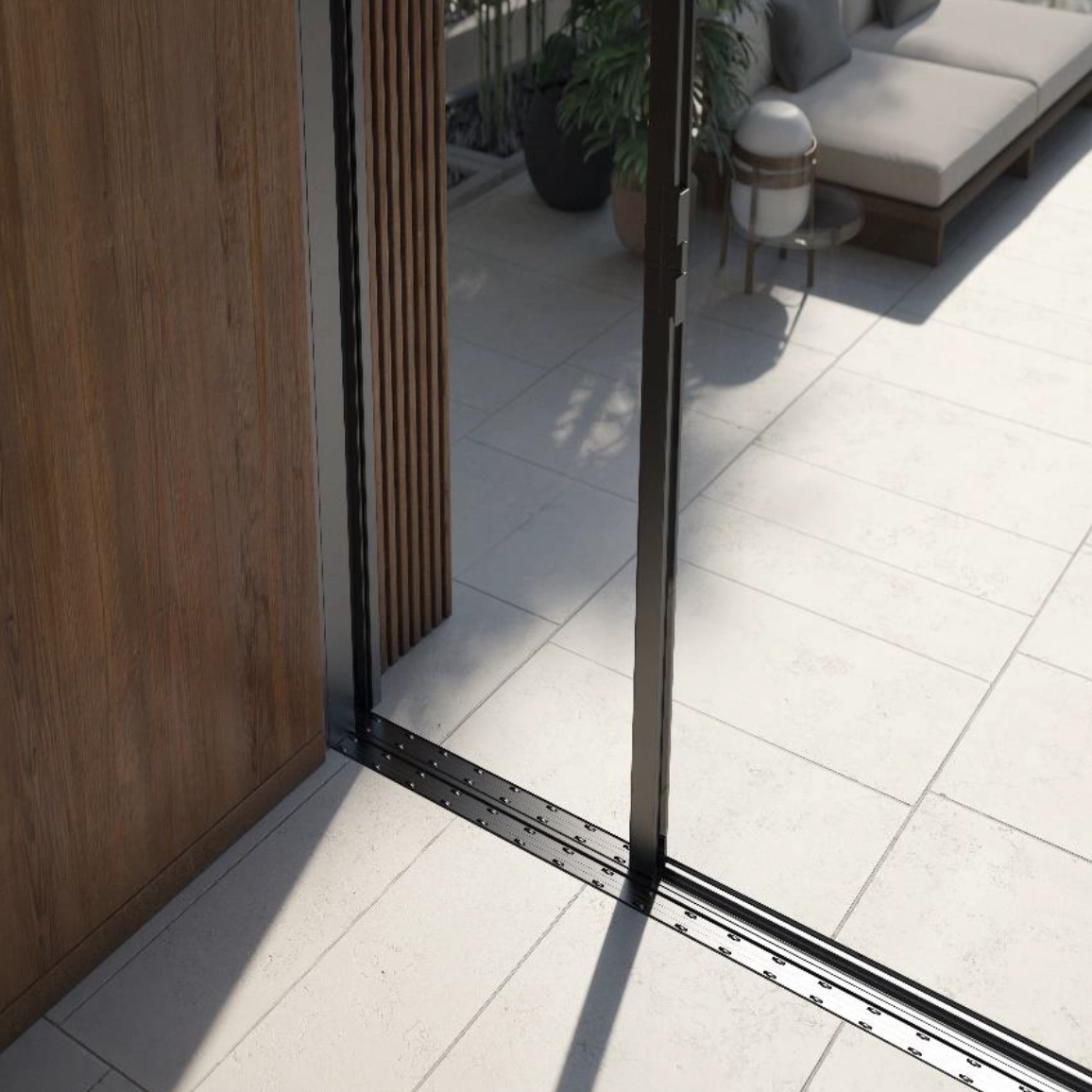 Schuco aluminium door