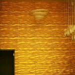 ตัวอย่างผนังลายลูกคลื่น