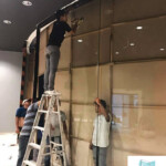 ผนังกระจกกั้นห้อง curtain wall ภายนอก